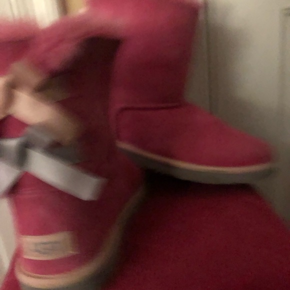 SALE Price Drop NWOT UGG Barbie 2023’ with bows booties#Barbiefashion2023’ - Picture 3 of 4